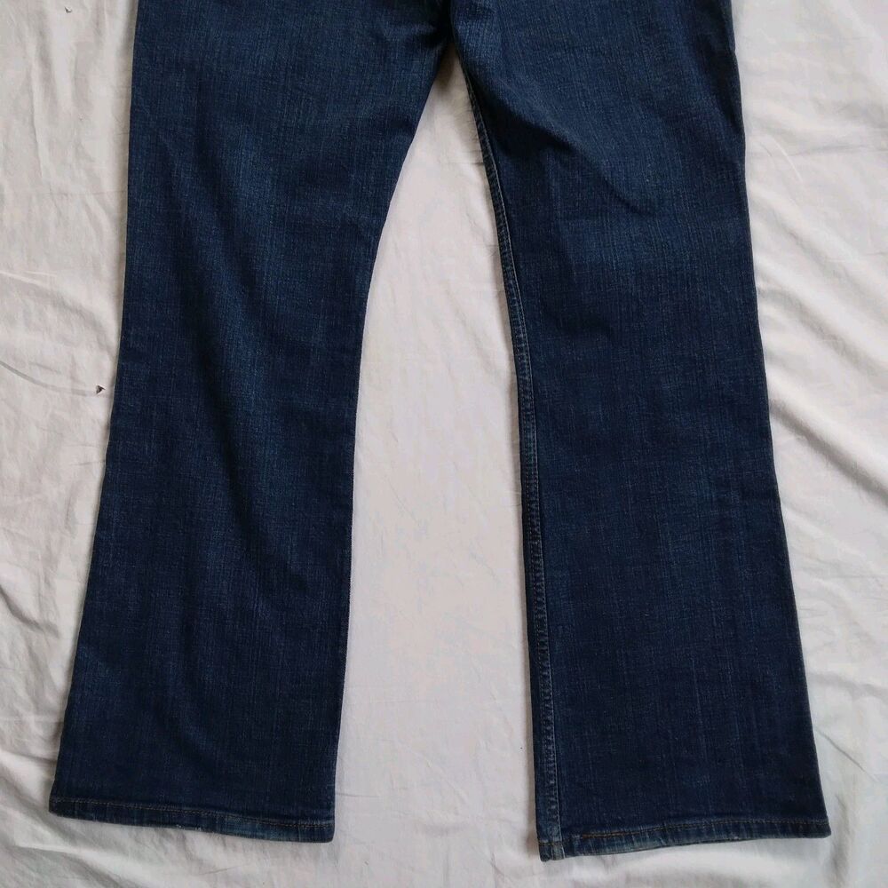Levi's Jean 545 Low Boot Cut Casual Western Y2K Flap Pockets Women's Size 12 M - Picture 8 of 9